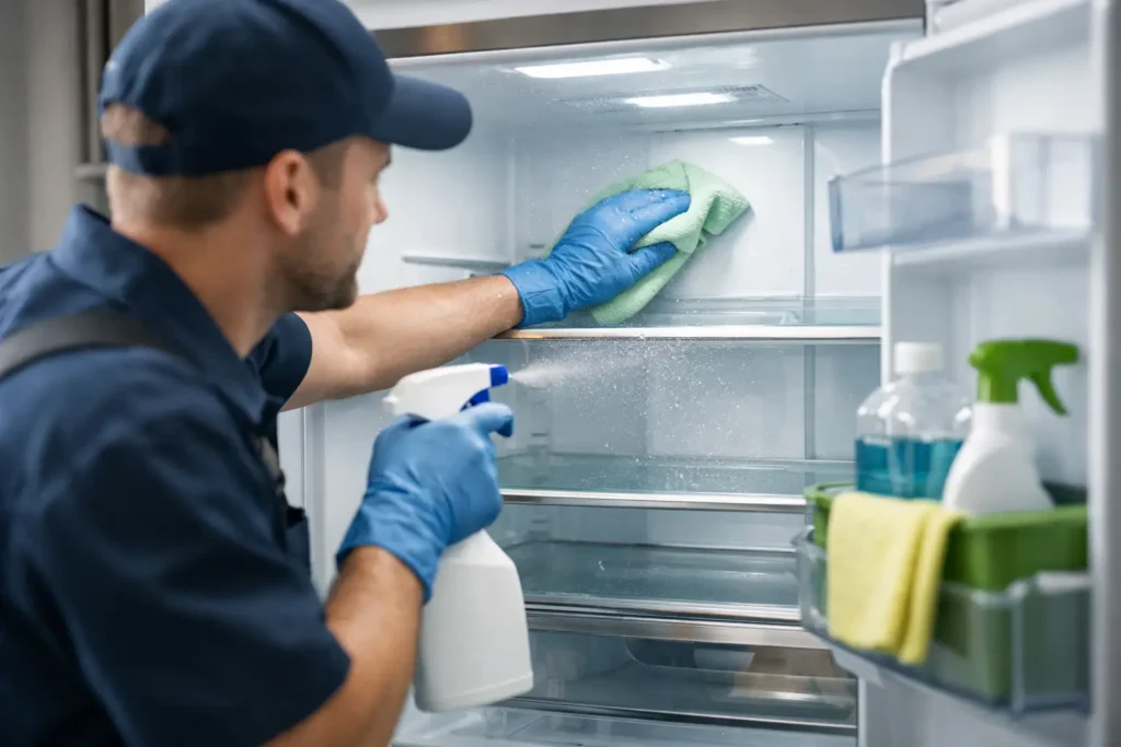 Interior Refrigerator Cleaning Service That Refreshes