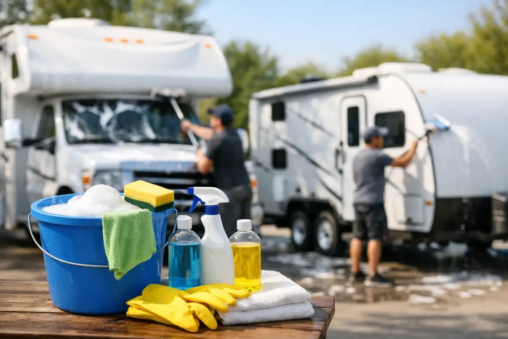 RV and Camper Cleaning for a Fresh Start